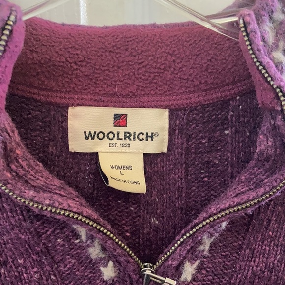 FINAL MARKDOWN LADIES woolrich sweater large - Picture 3 of 4